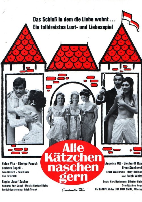 Смотреть фильм Все кошки любят полакомиться / Alle Kätzchen naschen gern (1969) онлайн в хорошем качестве SATRip
