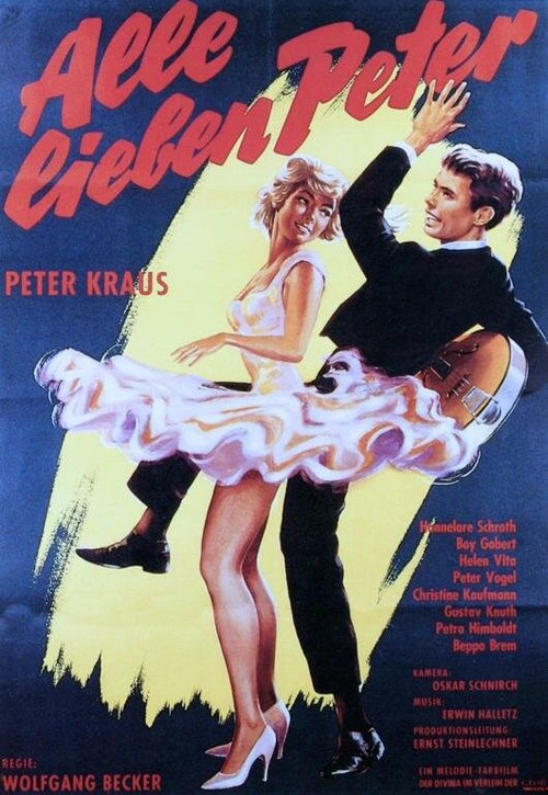 Смотреть фильм Все любят Петера / Alle lieben Peter (1959) онлайн в хорошем качестве SATRip