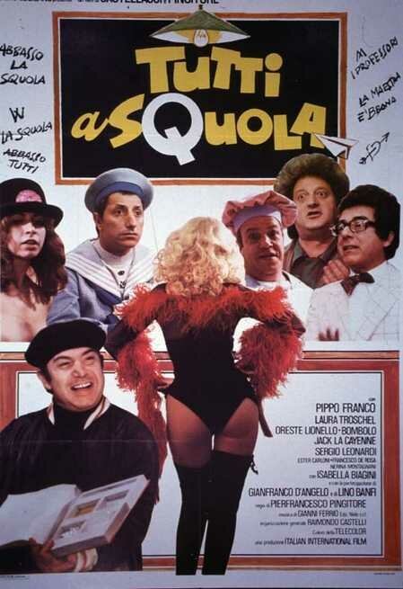 Смотреть фильм Все в школу / Tutti a squola (1979) онлайн в хорошем качестве SATRip