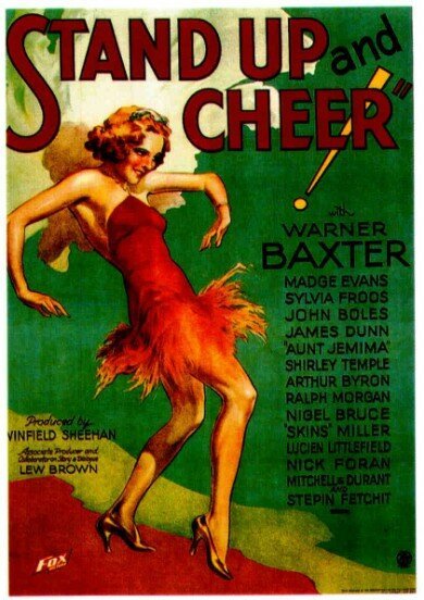 Смотреть фильм Вставай и пой! / Stand Up and Cheer! (1934) онлайн в хорошем качестве SATRip