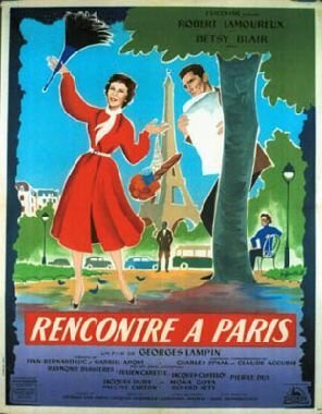 Смотреть фильм Встреча в Париже / Rencontre à Paris (1956) онлайн в хорошем качестве SATRip