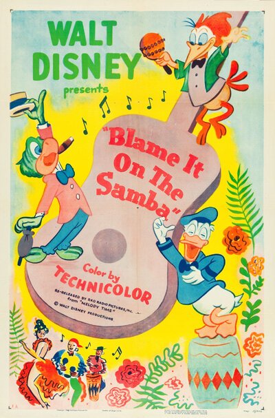 Смотреть фильм Всё это — самба / Blame It on the Samba (1948) онлайн 