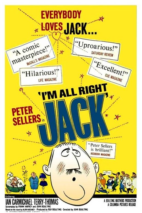 Смотреть фильм Всё в порядке, Джек / I'm All Right Jack (1959) онлайн в хорошем качестве SATRip