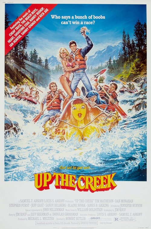 Смотреть фильм Вверх по течению / Up the Creek (1984) онлайн в хорошем качестве SATRip