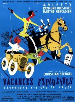 Смотреть фильм Взрывные каникулы / Vacances explosives! (1957) онлайн в хорошем качестве SATRip