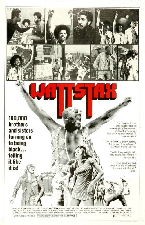 Смотреть фильм Wattstax (1973) онлайн в хорошем качестве SATRip