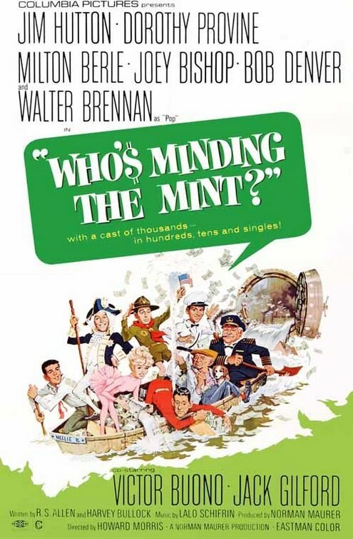 Смотреть фильм Who's Minding the Mint? (1967) онлайн в хорошем качестве SATRip