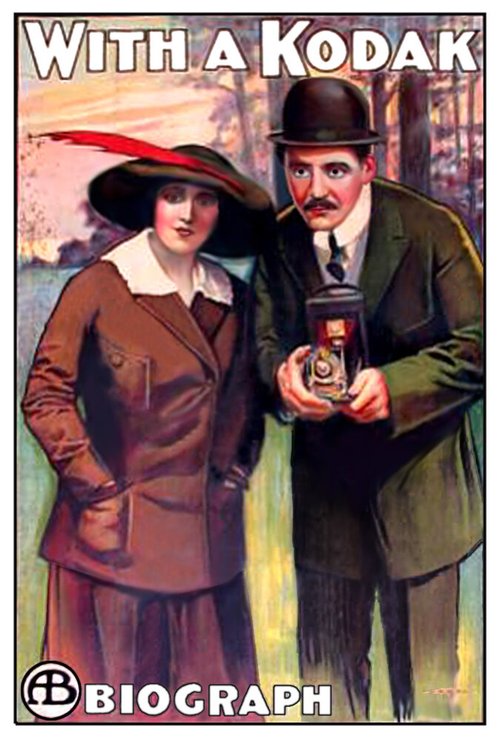 Смотреть фильм With a Kodak (1912) онлайн 