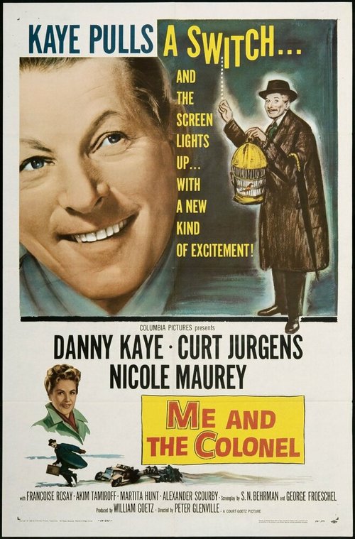 Смотреть фильм Я и полковник / Me and the Colonel (1958) онлайн в хорошем качестве SATRip