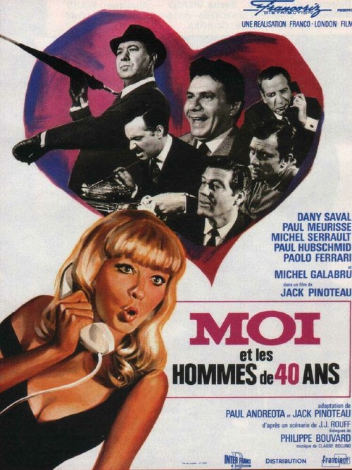 Смотреть фильм Я и сорокалетние мужчины / Moi et les hommes de 40 ans (1965) онлайн в хорошем качестве SATRip
