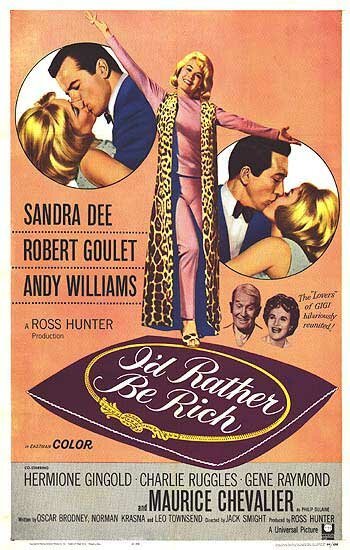 Смотреть фильм Я лучше буду богатой / I'd Rather Be Rich (1964) онлайн в хорошем качестве SATRip