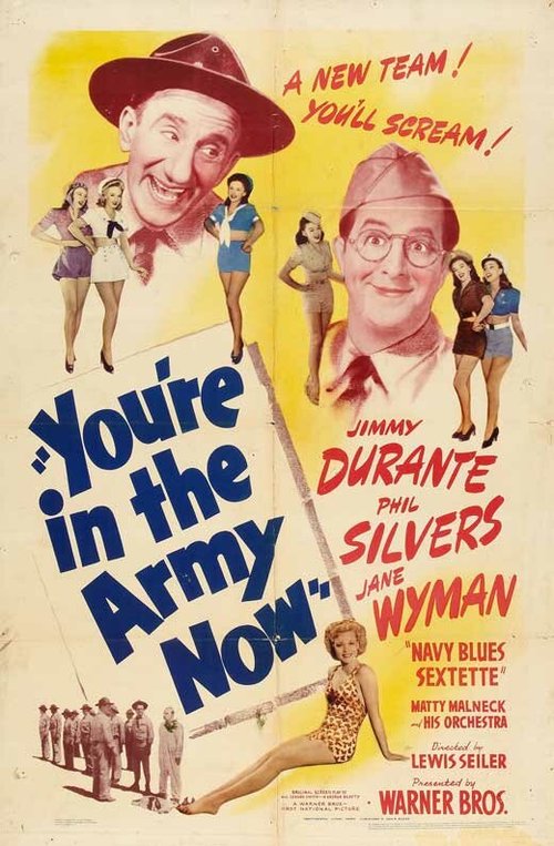 Смотреть фильм You're in the Army Now (1941) онлайн в хорошем качестве SATRip