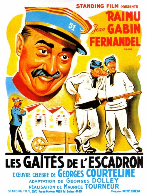 Смотреть фильм Забавы эскадрона / Les gaîtés de l'escadron (1932) онлайн в хорошем качестве SATRip