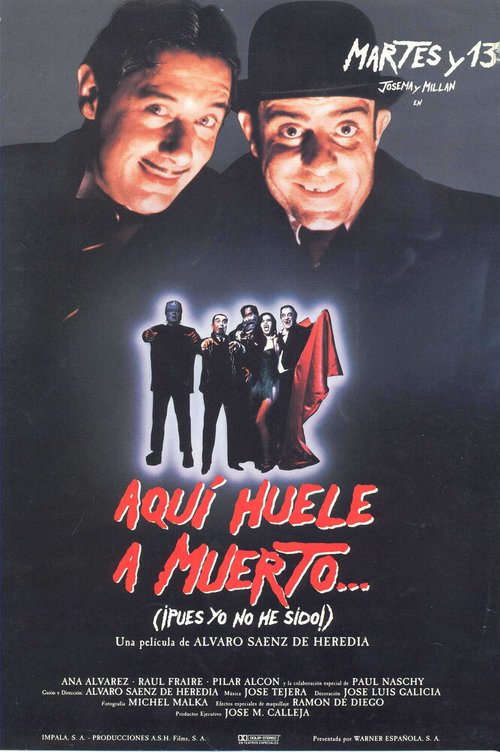 Смотреть фильм Здесь пахнет смертью... (но меня тут нет!) / Aquí huele a muerto... (¡pues yo no he sido!) (1990) онлайн в хорошем качестве HDRip