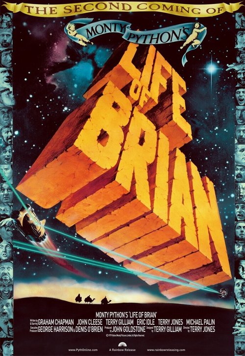 Смотреть фильм Житие Брайана по Монти Пайтон / Life of Brian (1979) онлайн в хорошем качестве SATRip
