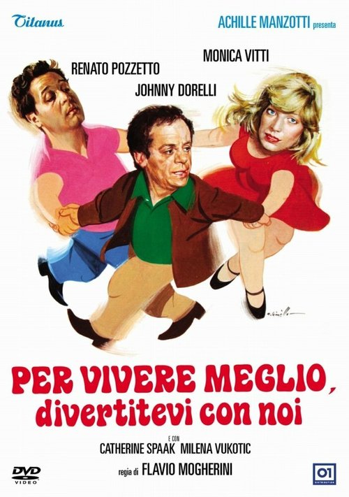 Смотреть фильм Живи веселее, развлекайся с нами / Per vivere meglio, divertitevi con noi (1978) онлайн в хорошем качестве SATRip