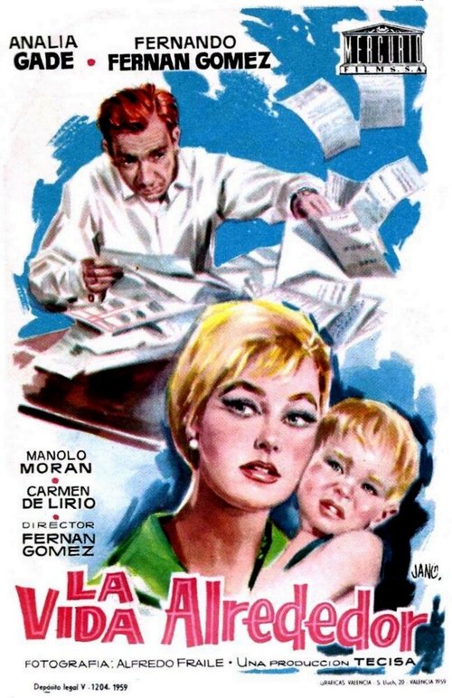 Смотреть фильм Жизнь вокруг / La vida alrededor (1959) онлайн в хорошем качестве SATRip