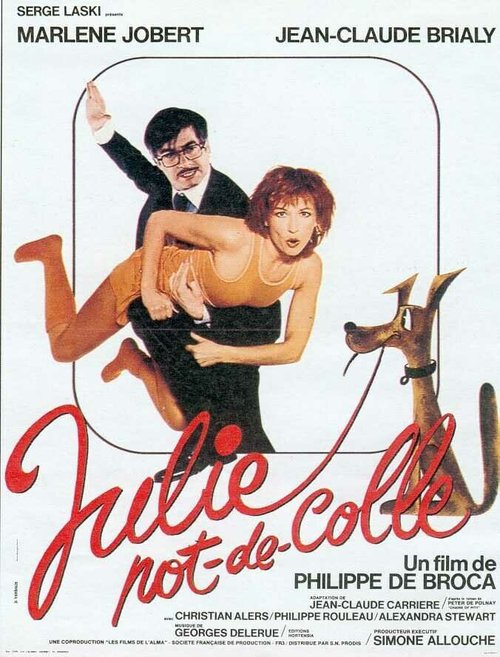 Смотреть фильм Жюли-липучка / Julie pot-de-colle (1977) онлайн в хорошем качестве SATRip