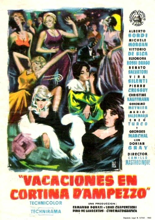 Смотреть фильм Зимние каникулы / Vacanze d'inverno (1959) онлайн в хорошем качестве SATRip
