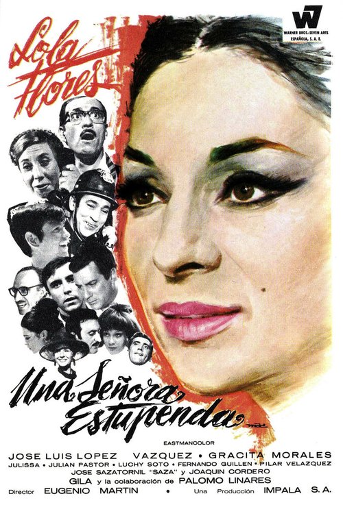 Смотреть фильм Знаменитая сеньора / Una señora estupenda (1970) онлайн в хорошем качестве SATRip