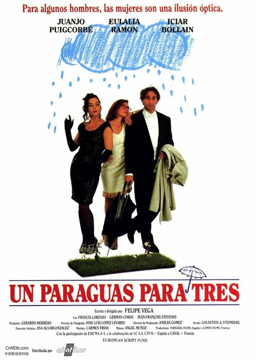 Смотреть фильм Зонтик на троих / Un paraguas para tres (1992) онлайн в хорошем качестве HDRip