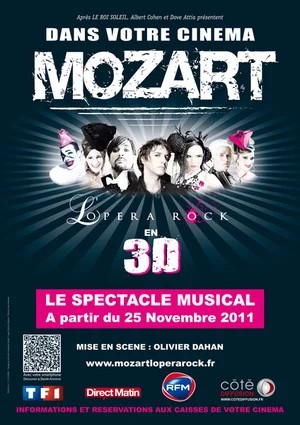 Смотреть фильм Моцарт. Рок-опера / Mozart l'opéra Rock 3D (2011) онлайн 