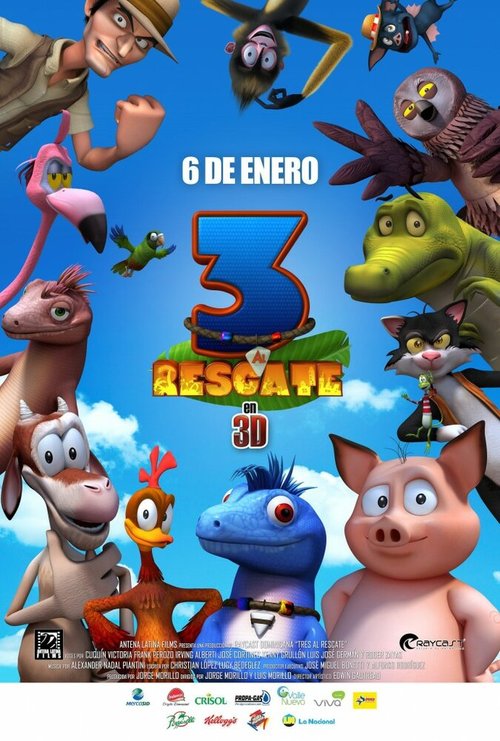 Смотреть фильм 3 al Rescate (2011) онлайн в хорошем качестве HDRip
