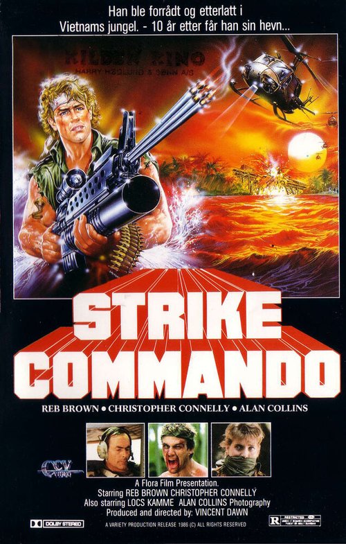 Смотреть фильм Атака коммандос / Strike Commando (1987) онлайн в хорошем качестве SATRip