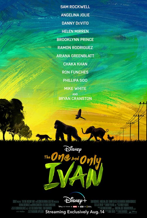 Смотреть фильм Айван, единственный и неповторимый / The One and Only Ivan (2020) онлайн в хорошем качестве HDRip