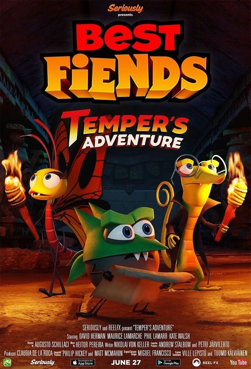 Смотреть фильм Best Fiends: Temper's Adventure (2019) онлайн 