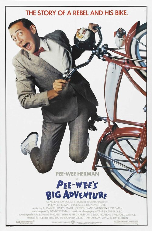 Смотреть фильм Большое приключение Пи-Ви / Pee-wee's Big Adventure (1985) онлайн в хорошем качестве SATRip