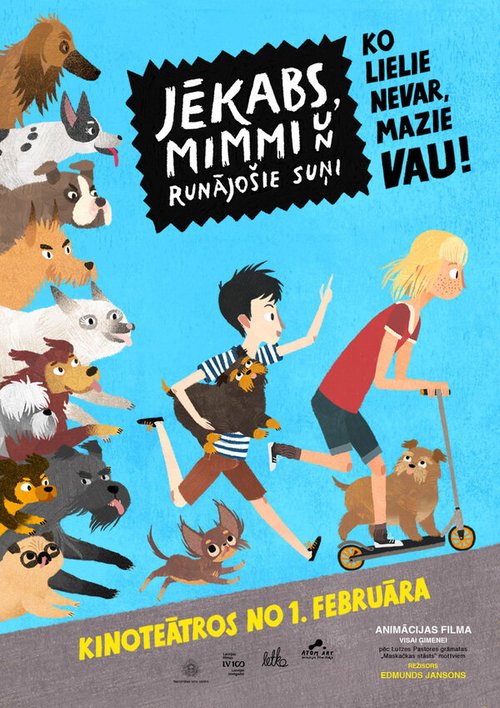 Смотреть фильм Екаб, Мимми и говорящие собаки / Jekabs, Mimmi un runajosie suni (2019) онлайн в хорошем качестве HDRip