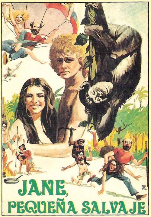 Смотреть фильм Jane, mi pequeña salvaje (1982) онлайн в хорошем качестве SATRip