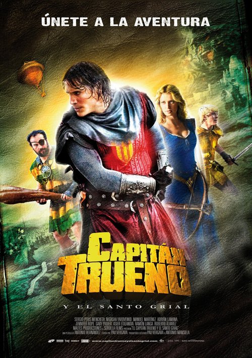 Смотреть фильм Капитан Гром и Святой Грааль / El Capitán Trueno y el Santo Grial (2011) онлайн в хорошем качестве HDRip