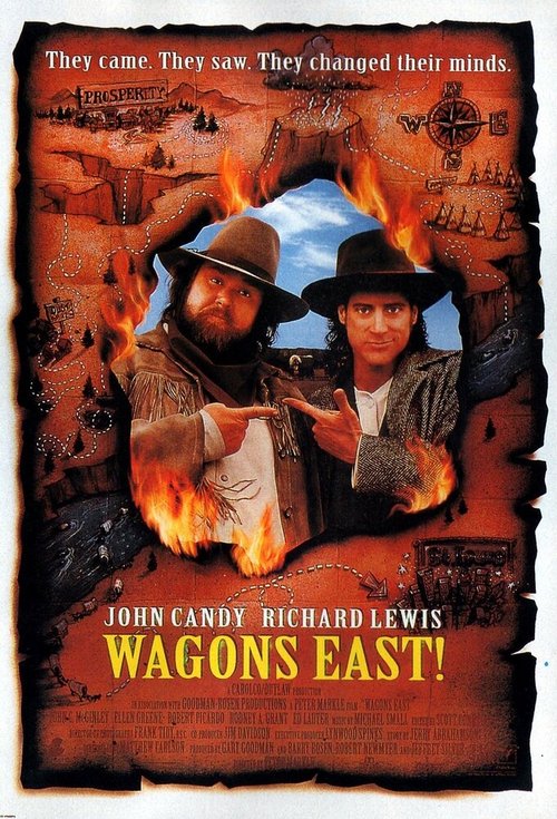 Смотреть фильм Караван на восток / Wagons East! (1994) онлайн в хорошем качестве HDRip
