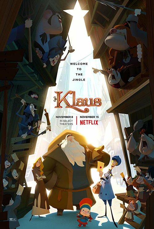 Смотреть фильм Клаус / Klaus (2019) онлайн в хорошем качестве HDRip