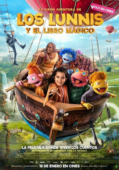 Смотреть фильм La gran aventura de Los Lunnis y el Libro Mágico (2019) онлайн в хорошем качестве HDRip