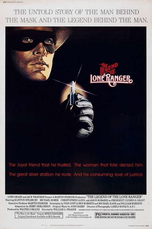 Смотреть фильм Легенда об одиноком рейнджере / The Legend of the Lone Ranger (1981) онлайн в хорошем качестве SATRip