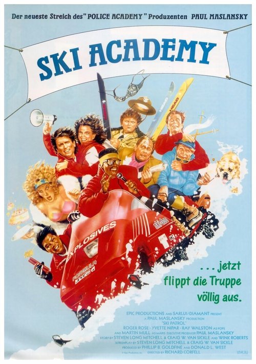 Смотреть фильм Лыжный патруль / Ski Patrol (1989) онлайн в хорошем качестве SATRip