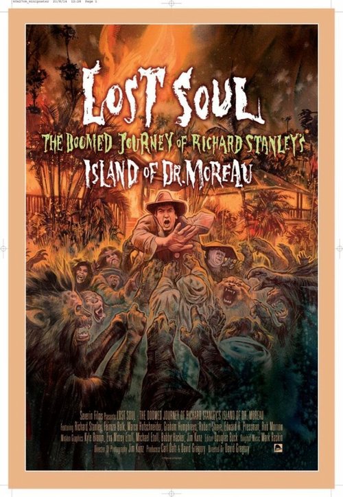 Смотреть фильм Lost Soul: The Doomed Journey of Richard Stanley's Island of Dr. Moreau (2014) онлайн в хорошем качестве HDRip