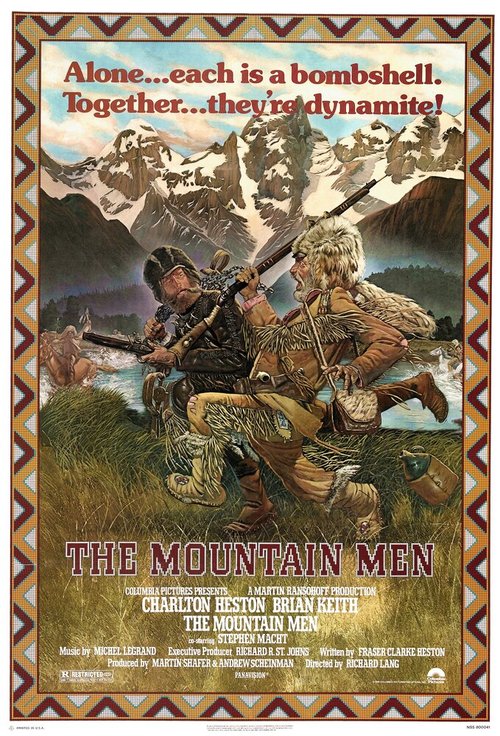 Смотреть фильм Люди гор / The Mountain Men (1980) онлайн в хорошем качестве SATRip