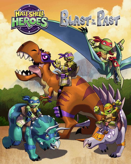 Смотреть фильм Маленькие герои-черепашки / Half-Shell Heroes: Blast to the Past (2015) онлайн в хорошем качестве HDRip