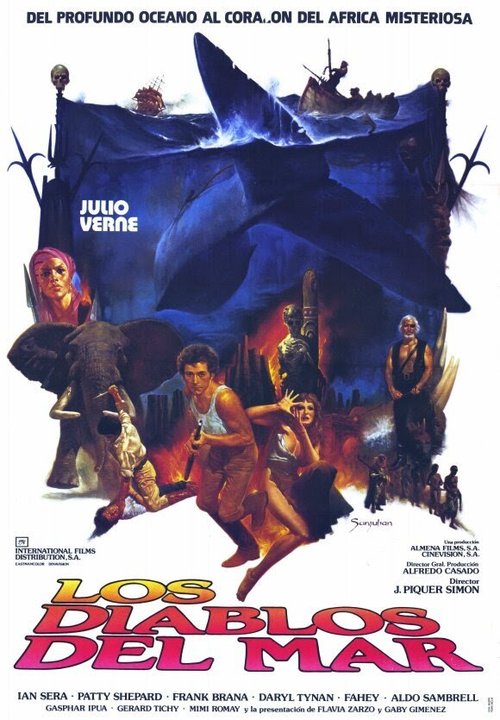 Смотреть фильм Морской дьявол / Los diablos del mar (1982) онлайн в хорошем качестве SATRip