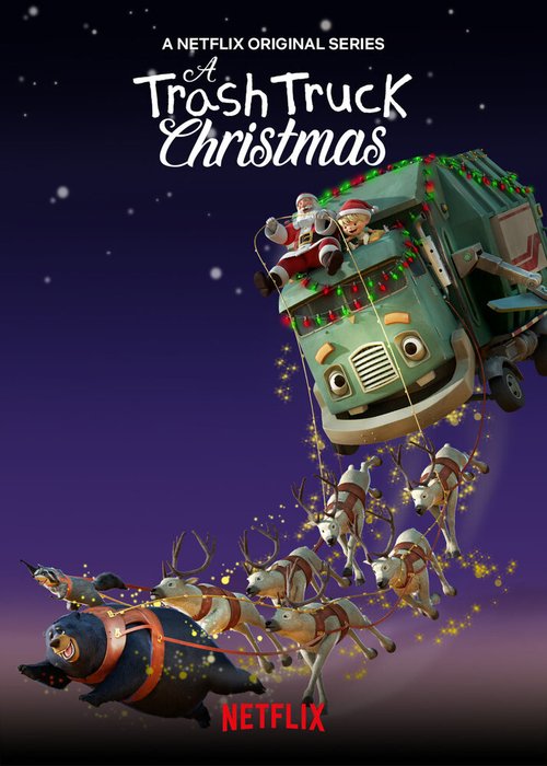 Смотреть фильм Мусоровозик: Рождественские приключения / A Trash Truck Christmas (2020) онлайн в хорошем качестве HDRip