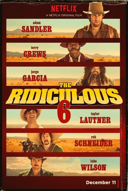 Смотреть фильм Нелепая шестёрка / The Ridiculous 6 (2015) онлайн в хорошем качестве HDRip