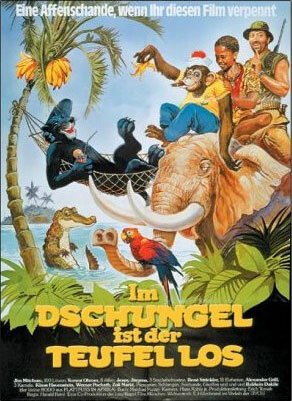 Смотреть фильм Переполох в джунглях / Im Dschungel ist der Teufel los (1982) онлайн в хорошем качестве SATRip