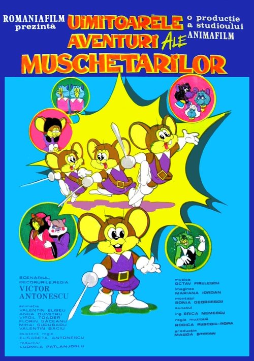 Смотреть фильм Потрясающие приключения мышкетеров / Uimitoarele Aventuri ale Muschetarilor (1987) онлайн в хорошем качестве SATRip