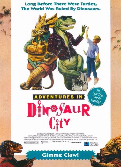Приключения в городе динозавров / Adventures in Dinosaur City