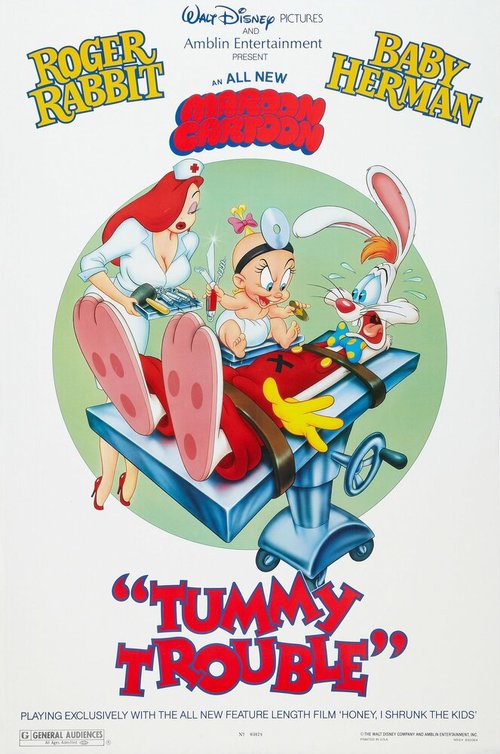 Смотреть фильм Проблема с животиком / Tummy Trouble (1989) онлайн 