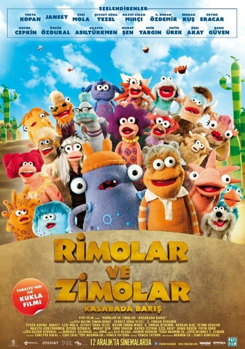 Смотреть фильм Rimolar ve Zimolar: Kasabada Baris (2014) онлайн в хорошем качестве HDRip